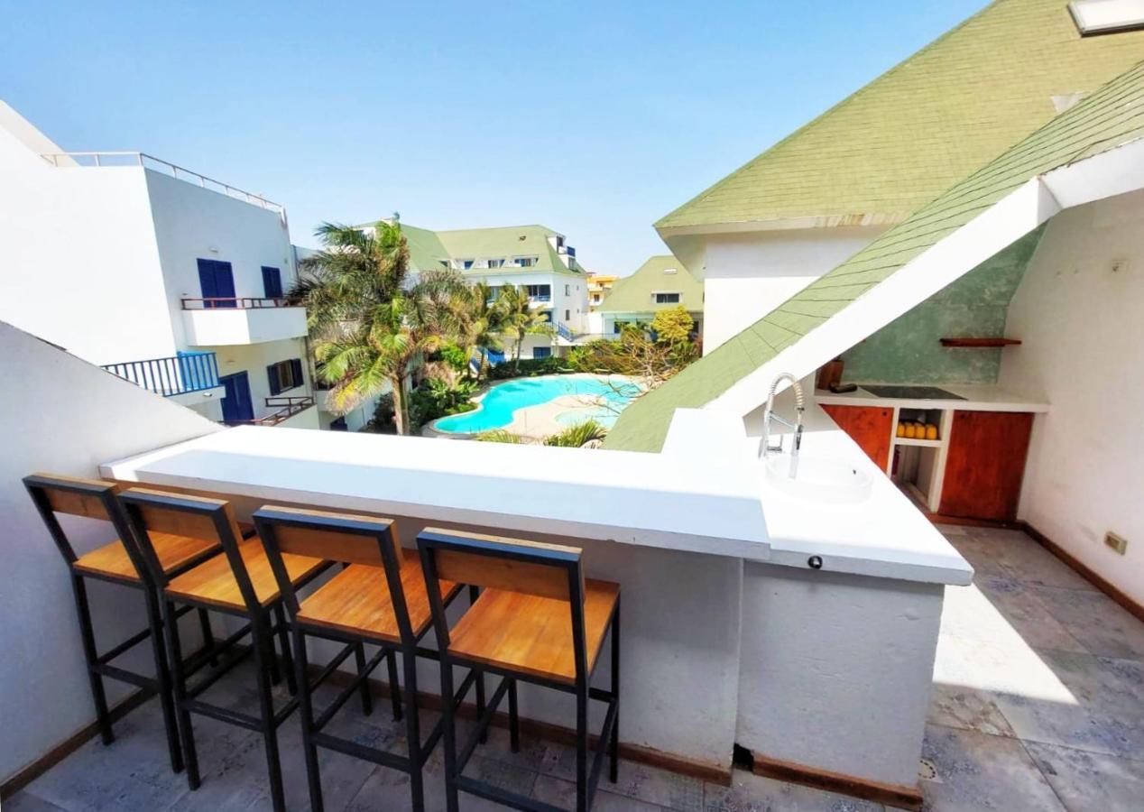 Penthouse With Rooftopbar, Fiber Wifi, Next To The Beach! سانتا ماريا المظهر الخارجي الصورة